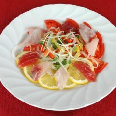 海鮮カルパッチョ